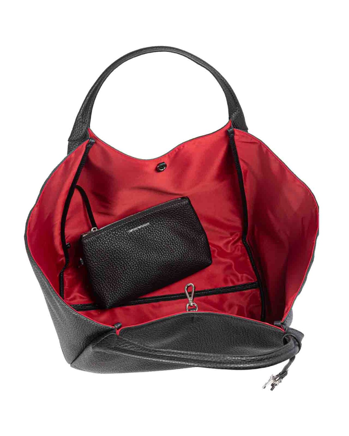 shop EMPORIO ARMANI  Borsa: Emporio Armani maxi shopper con finish stampa elefante e charm logo.
Composizione 100% Poliestere.
Dimensioni: 40 x 36 x 22,5 cm.
Rifinitura stampa elefante.
Logo.
Doppio manico.
Charm logo.
Pochette interna con zip.
Fabbricata in Romania.. Y3D265 YWD8X-80001 number 1505590